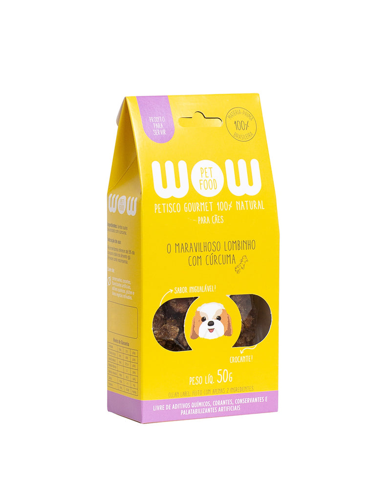 WOW lombinho com cúrcuma cão