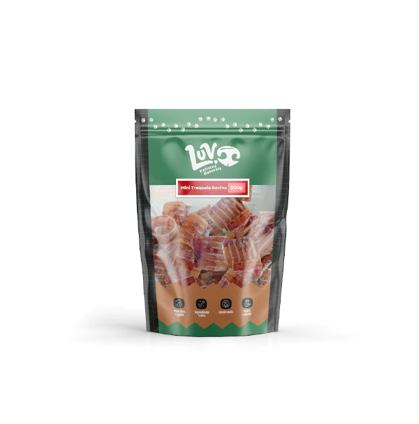 Mini Traqueia Bovina 200g - Luv