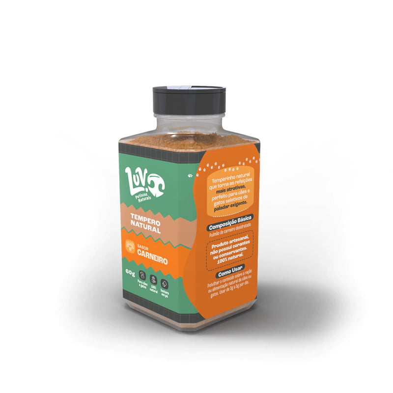 Tempero Natural de Carneiro 60g - Luv