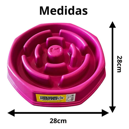 Comedouro educativo para cães